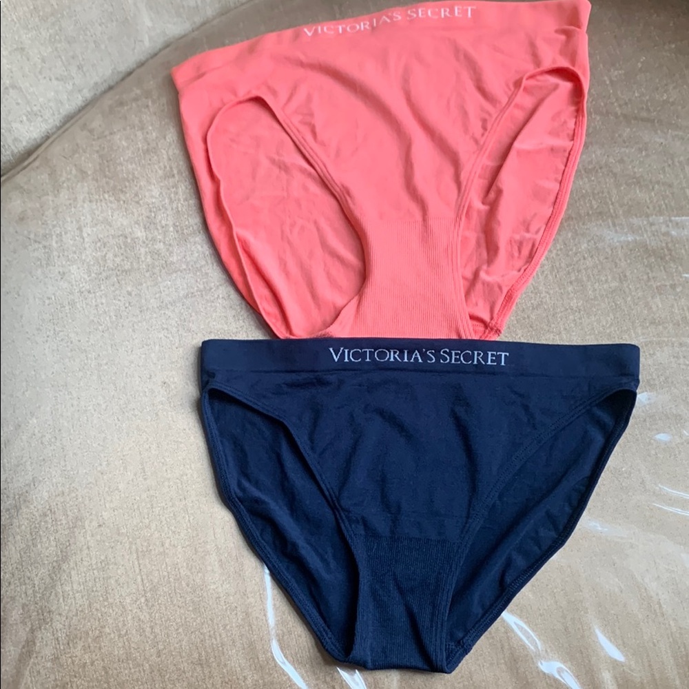 Victoria's Secret Bright Pink and Dark Blue